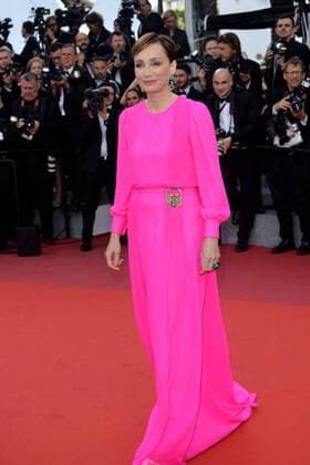 70th Cannes Film Festival 2017, Red carpet film The Killing Of A Sacred Deer . Pictured: Kristin Scott-Thomas  Copyright: xSimonexComix xCannesx xIPAx xCannesx