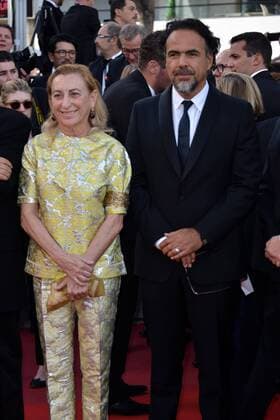 70th Cannes Film Festival 2017, Red carpet film The Killing Of A Sacred Deer . Pictured: Miuccia Prada, Alejandro Gonzalez Inarritu  Copyright: xSimonexComix xCannesx xIPAx xCannesx