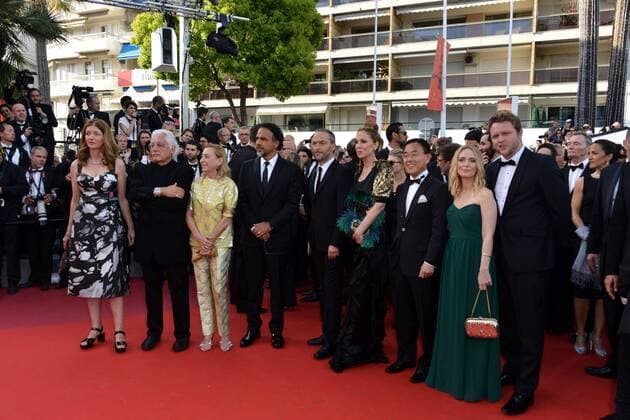 70th Cannes Film Festival 2017, Red carpet film The Killing Of A Sacred Deer . Pictured: Miuccia Prada, Alejandro Gonzalez Inarritu  Copyright: xSimonexComix xCannesx xIPAx xCannesx