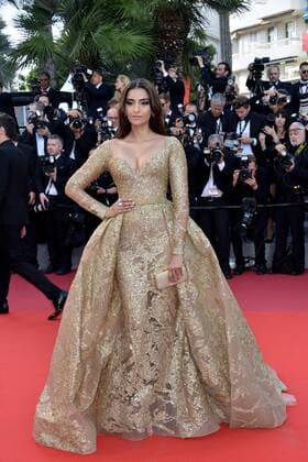 70th Cannes Film Festival 2017, Red carpet film The Killing Of A Sacred Deer . Pictured: Sonam Kapoor  Copyright: xSimonexComix xCannesx xIPAx xCannesx