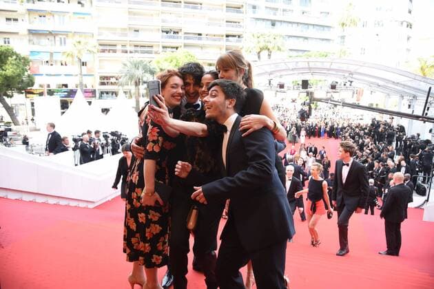 217880 Serge Arnal Starface 2017-05-22 Cannes France 70eme Festival International du Film de Cannes. Montee des Marches du film Mise a Mort du Cerf Sacre . 70th International Cannes Film Festival. Red Carpet of Mise a Mort du Cerf Sacre movie Gillain, Marie  Copyright: xSergexArnalx xStarfacex STAR_217880_003