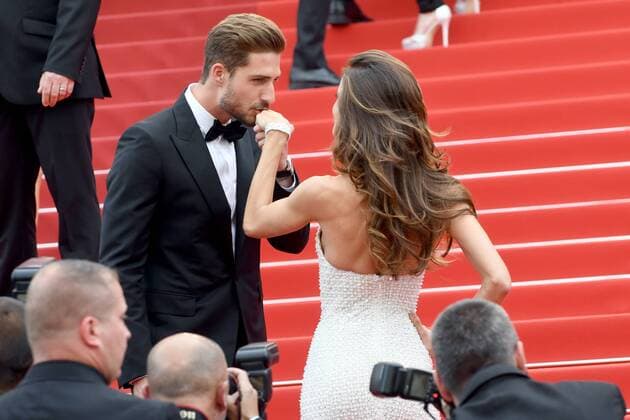 217879 Degun-Paoli Starface 2017-05-22 Cannes Etats-Unis 70eme Festival International du Film de Cannes. Montee des Marches du film Mise a Mort du Cerf Sacre . 70th International Cannes Film Festival. Red Carpet of Mise a Mort du Cerf Sacre movie Goulart, Izabel; Trapp, Kevin  Copyright: xDegun-Paolix STAR_217879_008