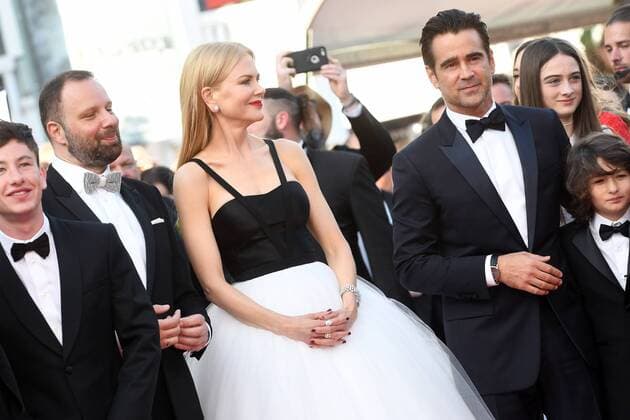217879 Degun-Paoli Starface 2017-05-22 Cannes Etats-Unis 70eme Festival International du Film de Cannes. Montee des Marches du film Mise a Mort du Cerf Sacre . 70th International Cannes Film Festival. Red Carpet of Mise a Mort du Cerf Sacre movie Kidman, Nicole; Farrell, Colin; Lanthimos, Yorgos  Copyright: xDegun-Paolix STAR_217879_046