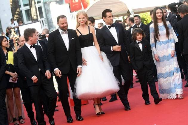 217879 Degun-Paoli Starface 2017-05-22 Cannes Etats-Unis 70eme Festival International du Film de Cannes. Montee des Marches du film Mise a Mort du Cerf Sacre . 70th International Cannes Film Festival. Red Carpet of Mise a Mort du Cerf Sacre movie Kidman, Nicole; Farrell, Colin; Lanthimos, Yorgos  Copyright: xDegun-Paolix STAR_217879_050
