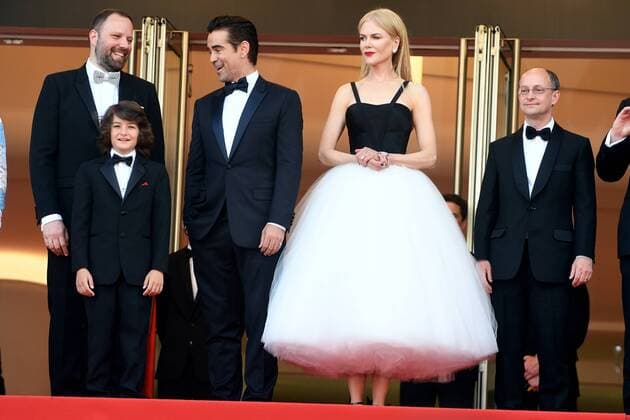 217879 Degun-Paoli Starface 2017-05-22 Cannes Etats-Unis 70eme Festival International du Film de Cannes. Montee des Marches du film Mise a Mort du Cerf Sacre . 70th International Cannes Film Festival. Red Carpet of Mise a Mort du Cerf Sacre movie Kidman, Nicole; Farrell, Colin; Lanthimos, Yorgos  Copyright: xDegun-Paolix STAR_217879_071