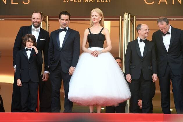217879 Degun-Paoli Starface 2017-05-22 Cannes Etats-Unis 70eme Festival International du Film de Cannes. Montee des Marches du film Mise a Mort du Cerf Sacre . 70th International Cannes Film Festival. Red Carpet of Mise a Mort du Cerf Sacre movie Kidman, Nicole; Farrell, Colin; Lanthimos, Yorgos  Copyright: xDegun-Paolix STAR_217879_073