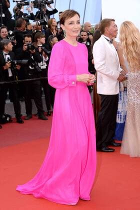 217879 Degun-Paoli Starface 2017-05-22 Cannes Etats-Unis 70eme Festival International du Film de Cannes. Montee des Marches du film Mise a Mort du Cerf Sacre . 70th International Cannes Film Festival. Red Carpet of Mise a Mort du Cerf Sacre movie Scott-Thomas, Kristin  Copyright: xDegun-Paolix STAR_217879_116