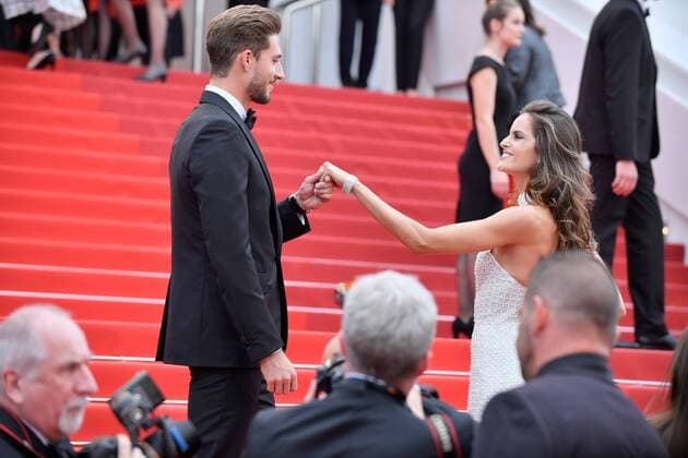 217879 Degun-Paoli Starface 2017-05-22 Cannes Etats-Unis 70eme Festival International du Film de Cannes. Montee des Marches du film Mise a Mort du Cerf Sacre . 70th International Cannes Film Festival. Red Carpet of Mise a Mort du Cerf Sacre movie Goulart, Izabel; Trapp, Kevin  Copyright: xDegun-Paolix STAR_217879_225