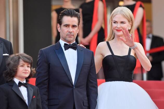217879 Degun-Paoli Starface 2017-05-22 Cannes Etats-Unis 70eme Festival International du Film de Cannes. Montee des Marches du film Mise a Mort du Cerf Sacre . 70th International Cannes Film Festival. Red Carpet of Mise a Mort du Cerf Sacre movie Kidman, Nicole; Farrell, Colin  Copyright: xDegun-Paolix STAR_217879_341