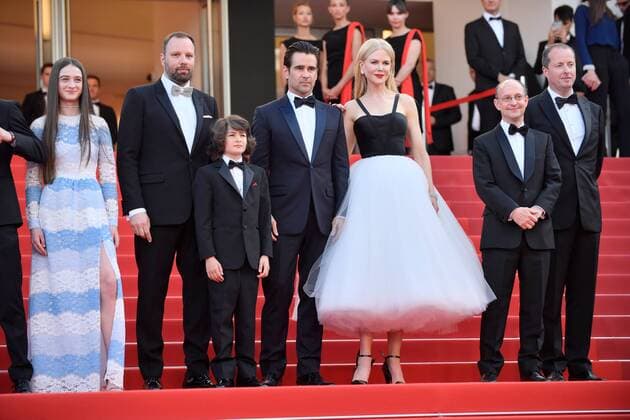 217879 Degun-Paoli Starface 2017-05-22 Cannes Etats-Unis 70eme Festival International du Film de Cannes. Montee des Marches du film Mise a Mort du Cerf Sacre . 70th International Cannes Film Festival. Red Carpet of Mise a Mort du Cerf Sacre movie Kidman, Nicole; Farrell, Colin; Lanthimos, Yorgos  Copyright: xDegun-Paolix STAR_217879_343