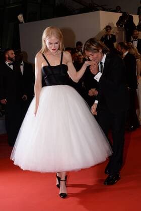 217886 Degun-Paoli Starface 2017-05-22 Cannes France 70eme Festival International du Film de Cannes. Redescente du film Mise a Mort du Cerf Sacre Kidman, Nicole; Urban, Keith  Copyright: xDegun-Paolix STAR_217886_017