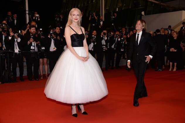 217886 Degun-Paoli Starface 2017-05-22 Cannes France 70eme Festival International du Film de Cannes. Redescente du film Mise a Mort du Cerf Sacre Kidman, Nicole; Urban, Keith  Copyright: xDegun-Paolix STAR_217886_019