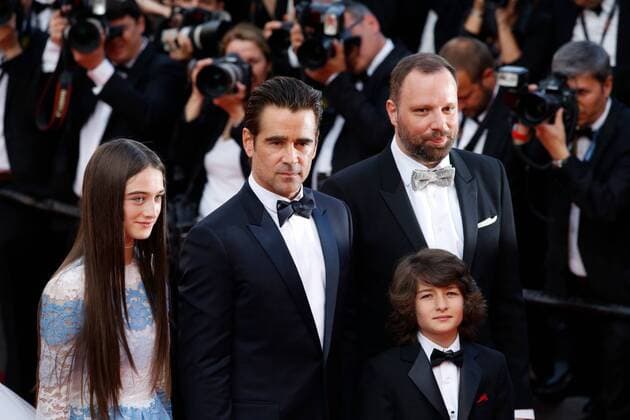Colin Farrel CINEMA : 70 eme Festival de Cannes - Tapis rouge - Mise a mort du cerf sacre - 22 05 2017 loicThebaud Panoramic 
