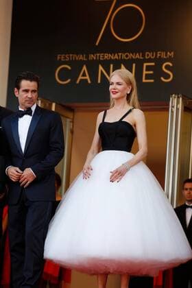 Nicole Kidman, Colin Farrel CINEMA : 70 eme Festival de Cannes - Tapis rouge - Mise a mort du cerf sacre - 22 05 2017 loicThebaud Panoramic 