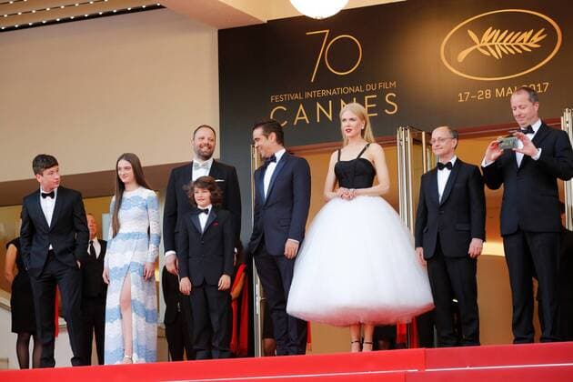 Nicole Kidman, Colin Farrel CINEMA : 70 eme Festival de Cannes - Tapis rouge - Mise a mort du cerf sacre - 22 05 2017 loicThebaud Panoramic 