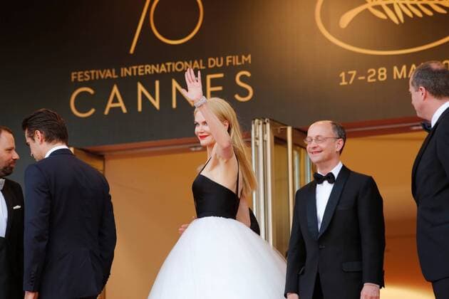 Nicole Kidman CINEMA : 70 eme Festival de Cannes - Tapis rouge - Mise a mort du cerf sacre - 22 05 2017 loicThebaud Panoramic 