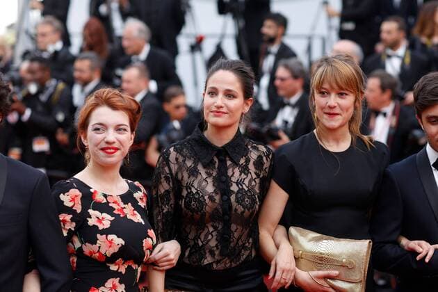 Marie Gillain CINEMA : 70 eme Festival de Cannes - Tapis rouge - Mise a mort du cerf sacre - 22 05 2017 loicThebaud Panoramic 