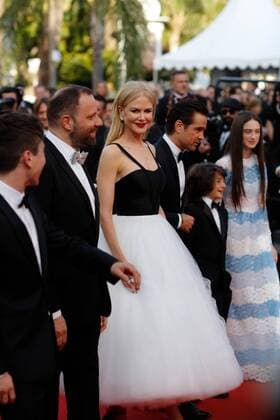 Nicole Kidman CINEMA : 70 eme Festival de Cannes - Tapis rouge - Mise a mort du cerf sacre - 22 05 2017 loicThebaud Panoramic 