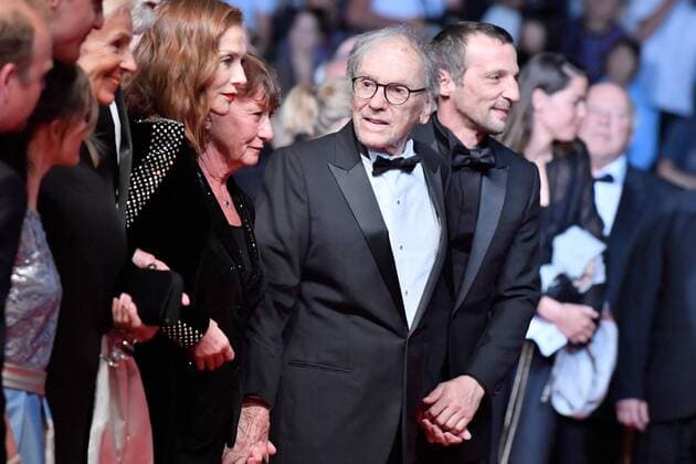 Cannes - Premiere Happy End 217887 Degun-Paoli Starface 2017-05-22 Cannes France 70eme Festival International du Film de Cannes. Montee des Marches du film Happy End . 70th International Cannes Film Festival. Red Carpet of Happy End movie Huppert, Isabelle; Kassovitz, Mathieu; Trintignant, Jean Louis; Hoepfner, Marianna  Copyright: xDegun-Paolix STAR_217887_046