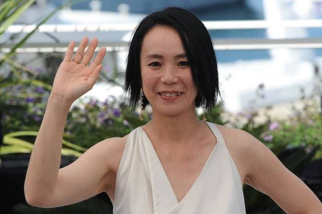 70th Festival de Cannes, France. HIKARI VERS LA LUMIERE RADIANCE photocall at the Film - Festival with Naomi Kawase.