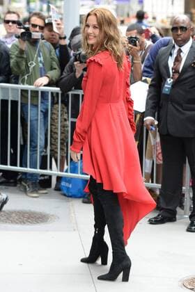 Guest at AOL Build Speaker Series, 052317 Connie Nielsen New York France  520384