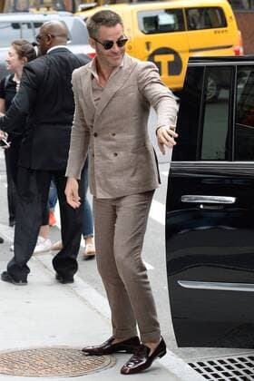 Guest at AOL Build Speaker Series, 052317 Chris Pine New York France  520384