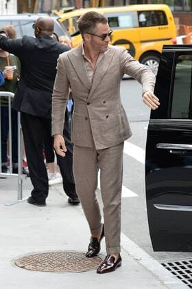 Guest at AOL Build Speaker Series, 052317 Chris Pine New York France  520384