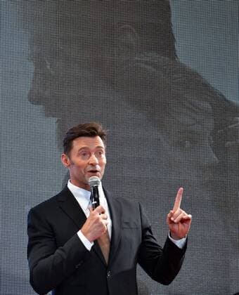 Actor Hugh Jackman attends the Japan premiere for the film Logan in Tokyo, Japan on May 24, 2017.  TKP2017052409 KEIZOxMORI