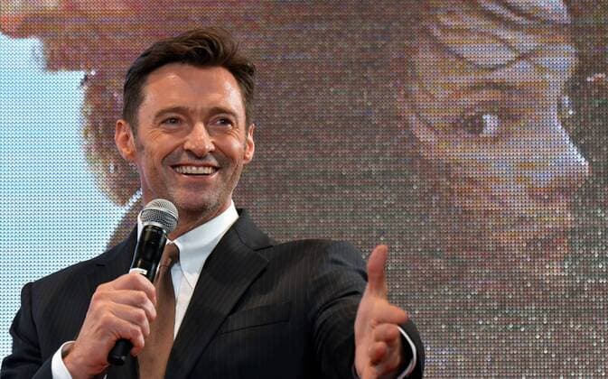 Actor Hugh Jackman attends the Japan premiere for the film Logan in Tokyo, Japan on May 24, 2017.  TKP2017052413 KEIZOxMORI