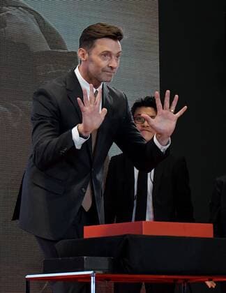 Actor Hugh Jackman attends the Japan premiere for the film Logan in Tokyo, Japan on May 24, 2017.  TKP2017052414 KEIZOxMORI
