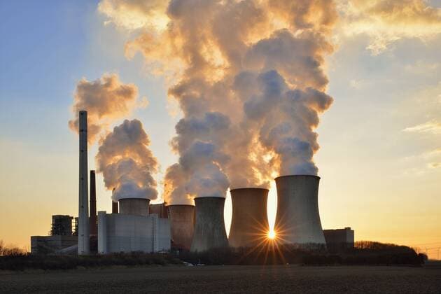 IMAGO Nature: Unsere Erde, Energiequellen, Kohlekraftwerke Germany, North Rhine-Westphalia, Coal fired power station Neurath I  RUEF01789