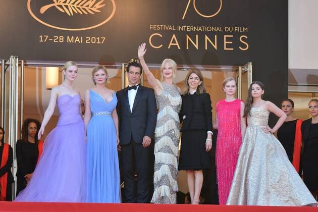 70th Cannes Film Festival - Premiere of The Beguiled - Les Proies Nicole Kidman;Colin Farrell;Kirsten Dunst;Elle Fanning;Sofia Coppola;Addison Riecke;Angourie Rice Cannes France  520717