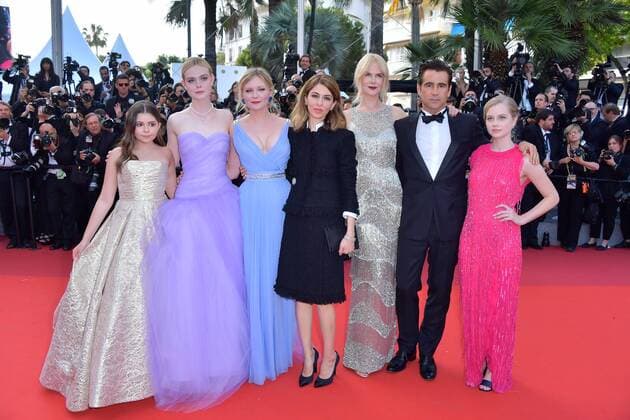 70th Cannes Film Festival - Premiere of The Beguiled - Les Proies Nicole Kidman;Colin Farrell;Kirsten Dunst;Elle Fanning;Sofia Coppola;Addison Riecke;Angourie Rice Cannes France  520717