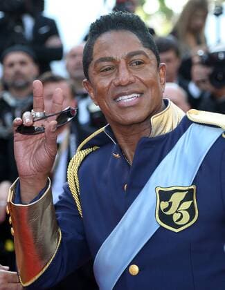 Jermaine Jackson arrives on the red carpet before the screening of the film The Beguiled during the 70th annual Cannes International Film Festival in Cannes, France on May 24, 2017.  CAN20170524091 DAVIDxSILPA
