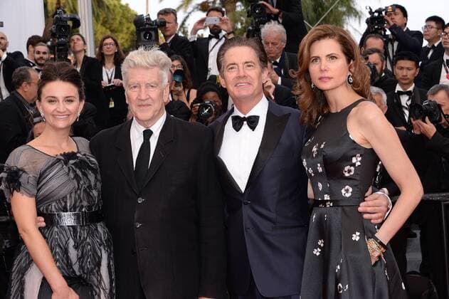Cannes - Premiere Twin Peaks 218002 Degun-Paoli Starface 2017-05-25 Cannes France 70eme Festival International du Film de Cannes. Montee des Marches du film Twin Peaks . 70th International Cannes Film Festival. Red Carpet of Twin Peaks movie Lynch, David; MacLachlan, Kyle; Gruber, Desiree; Stofle, Emily  Copyright: xDegun-Paolix STAR_218002_094