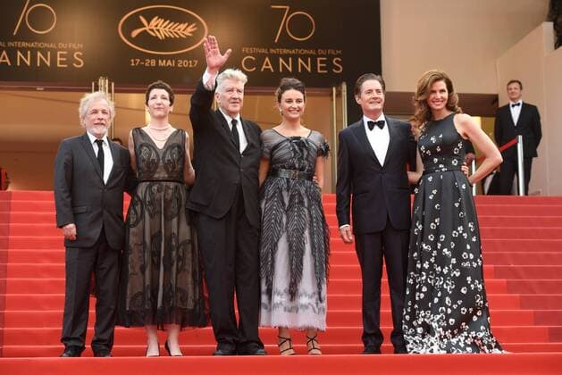 David Lynch, Kyle MacLachlan CINEMA : 70 eme Festival de Cannes - Tapis rouge - Twin peaks - 25 05 2017 LOICThebaud Panoramic 