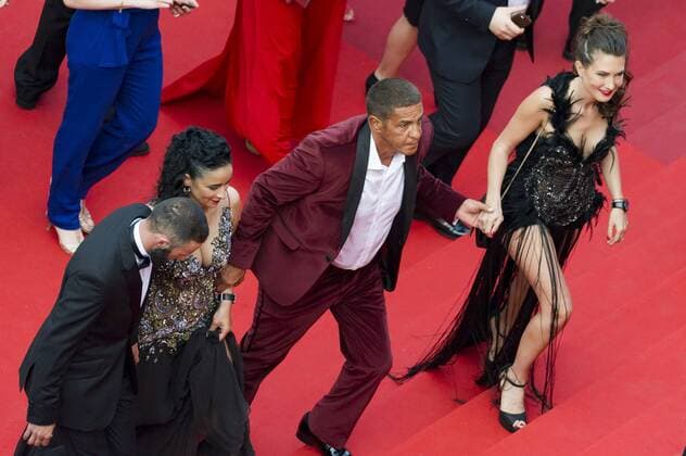 Sami Naceri CINEMA : 70 eme Festival de Cannes - Tapis rouge - Twin peaks - 25 05 2017 NORBERTSCANELLA PANORAMIC 
