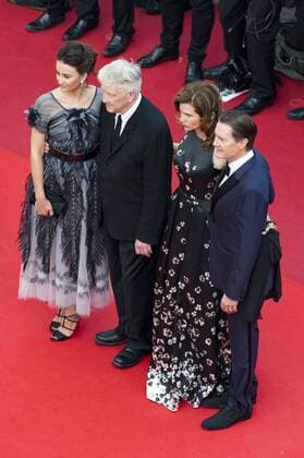 david Lynch - MacLachlan Kyle - Gruber Desiree - sofle Emily CINEMA : 70 eme Festival de Cannes - Tapis rouge - Twin peaks - 25 05 2017 NORBERTSCANELLA PANORAMIC 