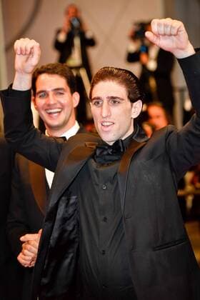 (170526) -- CANNES, May 26, 2017 -- Actor Buddy Duress of the film Good Time poses for photos on the red carpet for the screening of the film in competition at the 70th Cannes Film Festival in Cannes, France on May 25, 2017. ) (jmmn) FRANCE-CANNES-70TH CANNES FILM FESTIVAL-IN COMPETITION-GOOD TIME-RED CARPET ChenxYichen 
