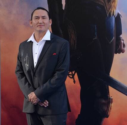 Cast member Eugene Brave Rock attends the premiere of her new motion picture sci-fi fantasy Wonder Woman at the Pantages Theatre in the Hollywood section of Los Angeles on May 25, 2017. Storyline: Before she was Wonder Woman she was Diana, princess of the Amazons, trained warrior. When a pilot crashes and tells of conflict in the outside world, she leaves home to fight a war to end all wars, discovering her full powers and true destiny.  LAP2017052543 JIMxRUYMEN