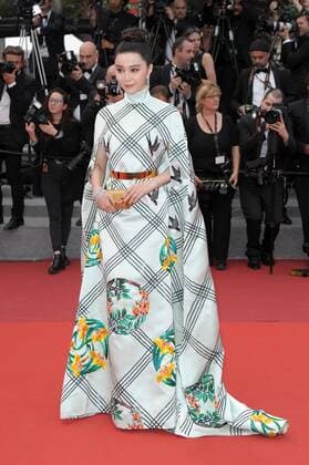 70th Cannes Film Festival 2017, Red Carpet film L amant double . Pictured : Fan Bingbing  Copyright: xAlbertoxTerenghi Cannesx xIPAx xCannesx