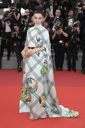 70th Cannes Film Festival 2017, Red Carpet film L amant double . Pictured : Fan Bingbing  Copyright: xAlbertoxTerenghi Cannesx xIPAx xCannesx
