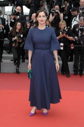 70th Cannes Film Festival 2017, Red Carpet film L amant double . Pictured : Amira Casar  Copyright: xAlbertoxTerenghi Cannesx xIPAx xCannesx