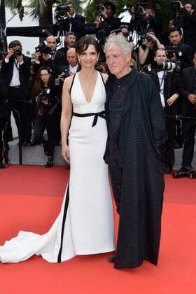 70th Cannes Film Festival 2017, Red carpet film Amant Double . Pictured: Juliette Binoche, Christopher Doyle  Copyright: xSimonexComix xCannesx xIPAx xCannesx