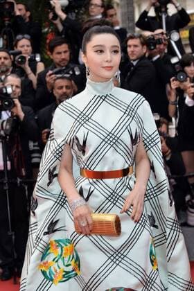 70th Cannes Film Festival 2017, Red carpet film Amant Double . Pictured: Fan Binbing  Copyright: xSimonexComix xCannesx xIPAx xCannesx