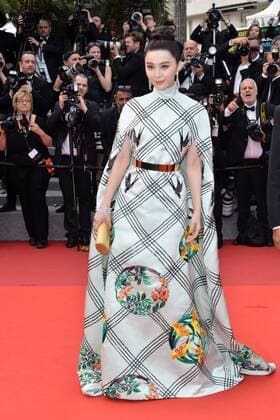70th Cannes Film Festival 2017, Red carpet film Amant Double . Pictured: Fan Binbing  Copyright: xSimonexComix xCannesx xIPAx xCannesx