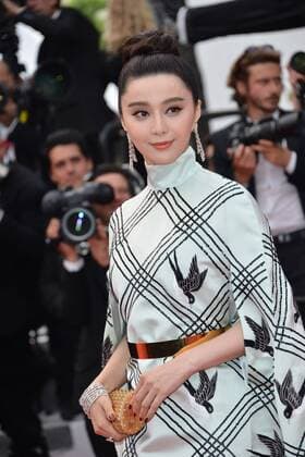 70th Cannes Film Festival 2017, Red carpet film Amant Double . Pictured: Fan Binbing  Copyright: xSimonexComix xCannesx xIPAx xCannesx