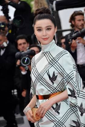 70th Cannes Film Festival 2017, Red carpet film Amant Double . Pictured: Fan Binbing  Copyright: xSimonexComix xCannesx xIPAx xCannesx