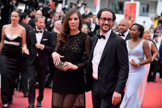218052 Degun-Paoli Starface 2017-05-26 Etats-Unis 70eme Festival International du Film de Cannes. Montee des Marches du film L amant Double . 70th International Cannes Film Festival. Red Carpet of L amant Double movie . Hollande, Thomas; Broussouloux, Emilie  Copyright: xDegun-Paolix STAR_218052_124