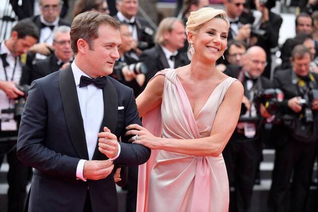 218052 Degun-Paoli Starface 2017-05-26 Etats-Unis 70eme Festival International du Film de Cannes. Montee des Marches du film L amant Double . 70th International Cannes Film Festival. Red Carpet of L amant Double movie . Ferrari, Laurence; Capuçon, Renaud  Copyright: xDegun-Paolix STAR_218052_130
